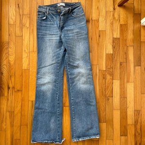Zara The 70’s High Rise Full Length ZW Jean, US size 6, EUR size 38